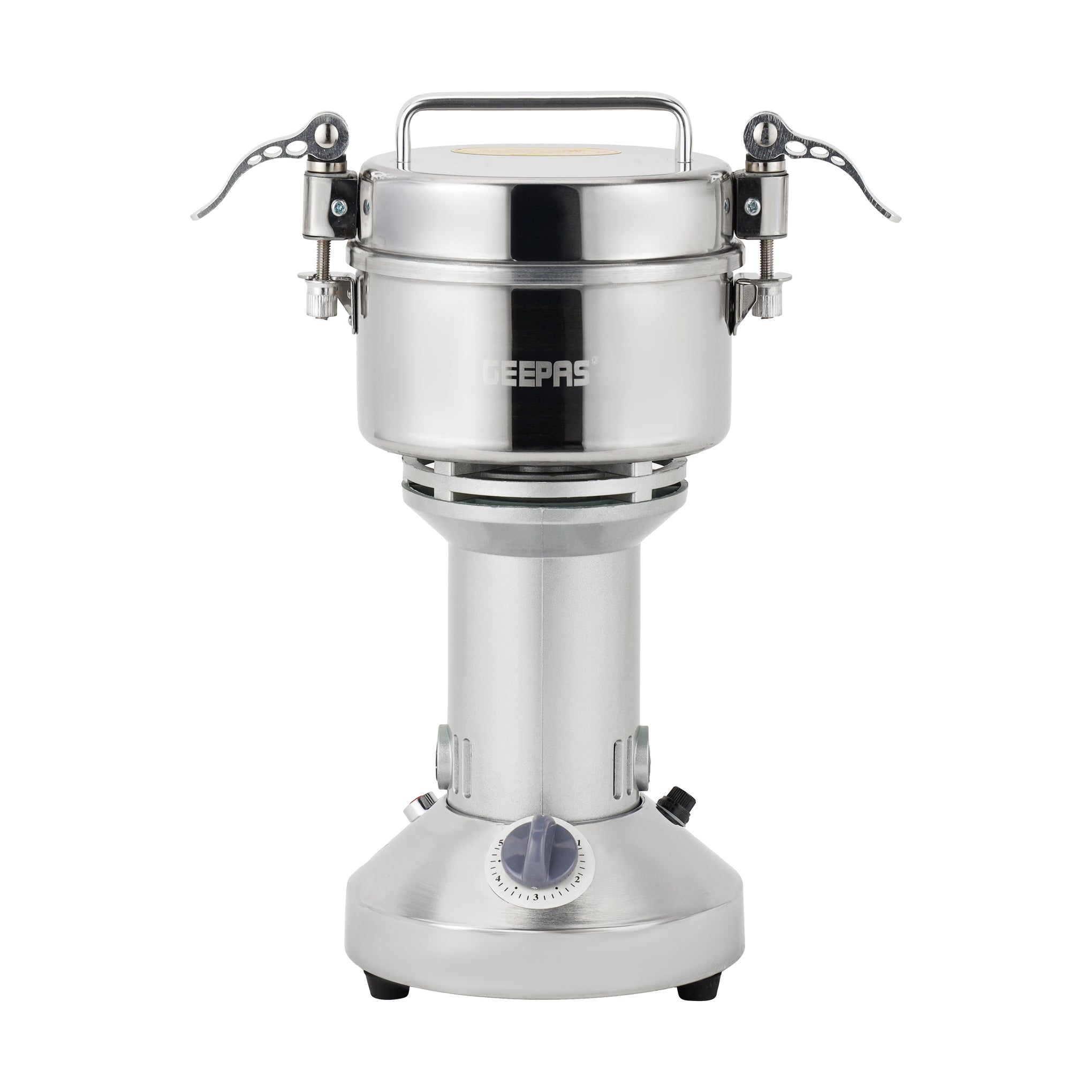 Powerful Electric Mill Grinder: Coffee, Spice & Bread Grinding - 300g Capacity, Stainless Steel, Ergonomic Grip 0.3 kg 1600 W GCG41026 Silver