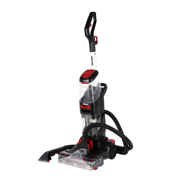 Carpet Washer | 800W | Dual Tank System | Dual Roll Brushes | Spot Cleaner Brush 1.5 L 800 W GCW19060 Black & Red