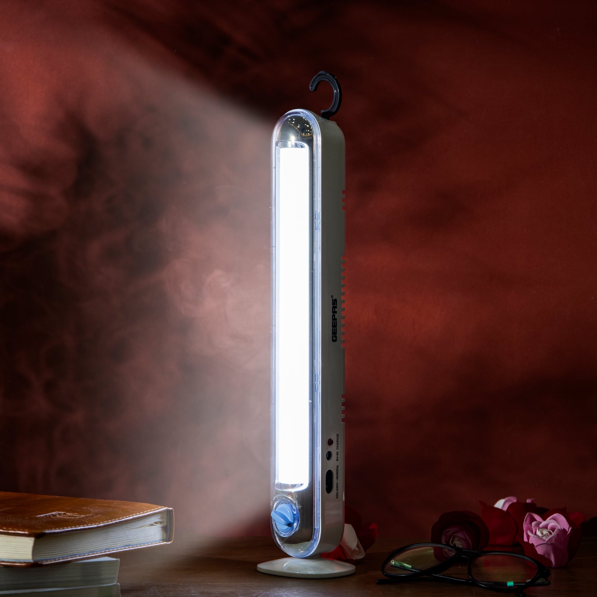 Rechargeable LED Lantern, Light Dimmer, 30pcs LED, GE51035