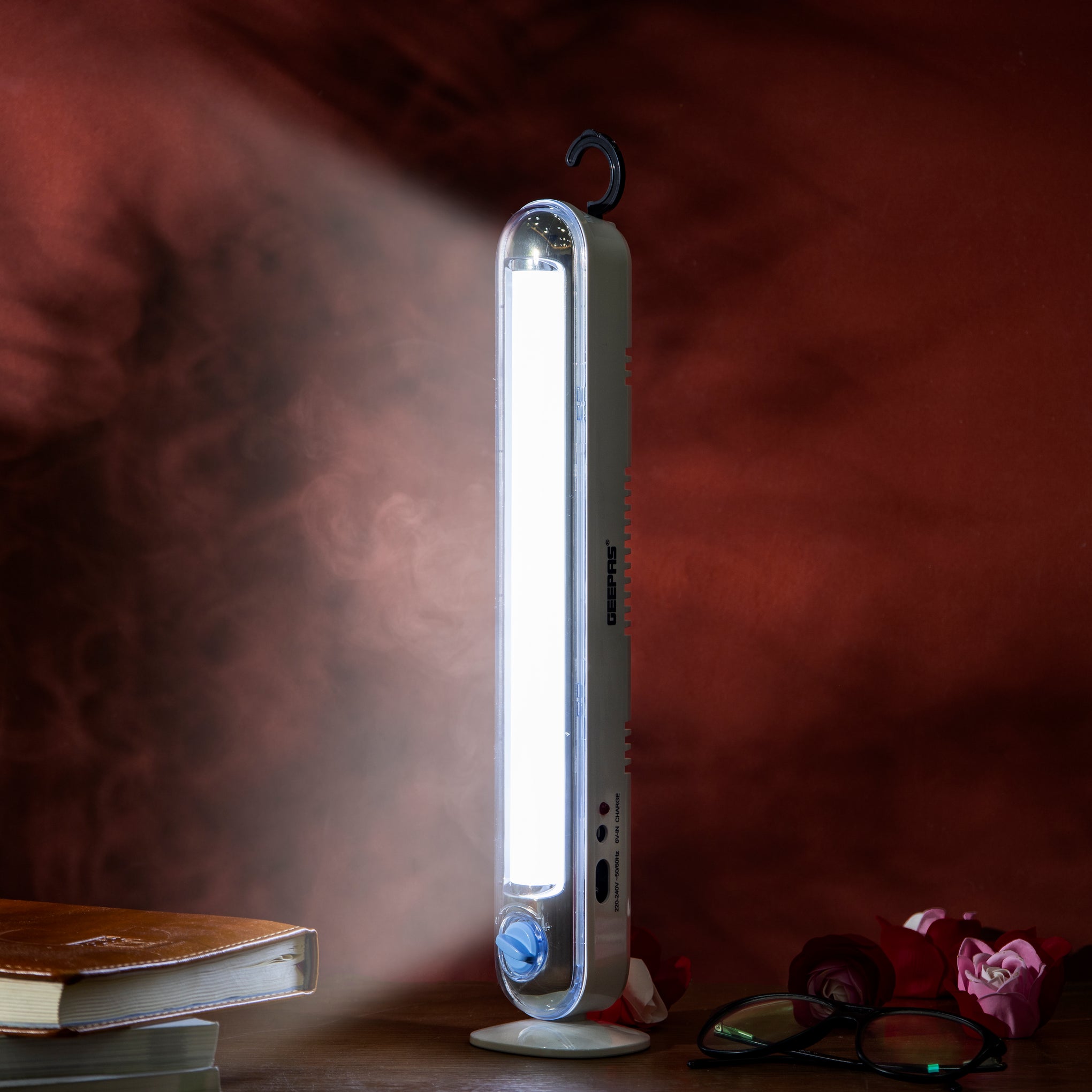 Rechargeable LED Lantern, Light Dimmer, 30pcs LED, GE51035
