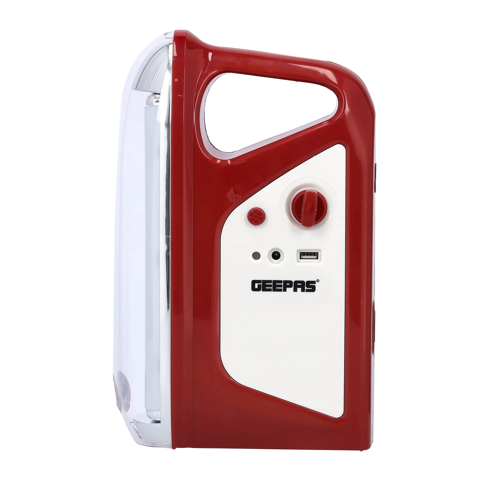 Rechargeable LED Emergency Light White/Orange 29cm
