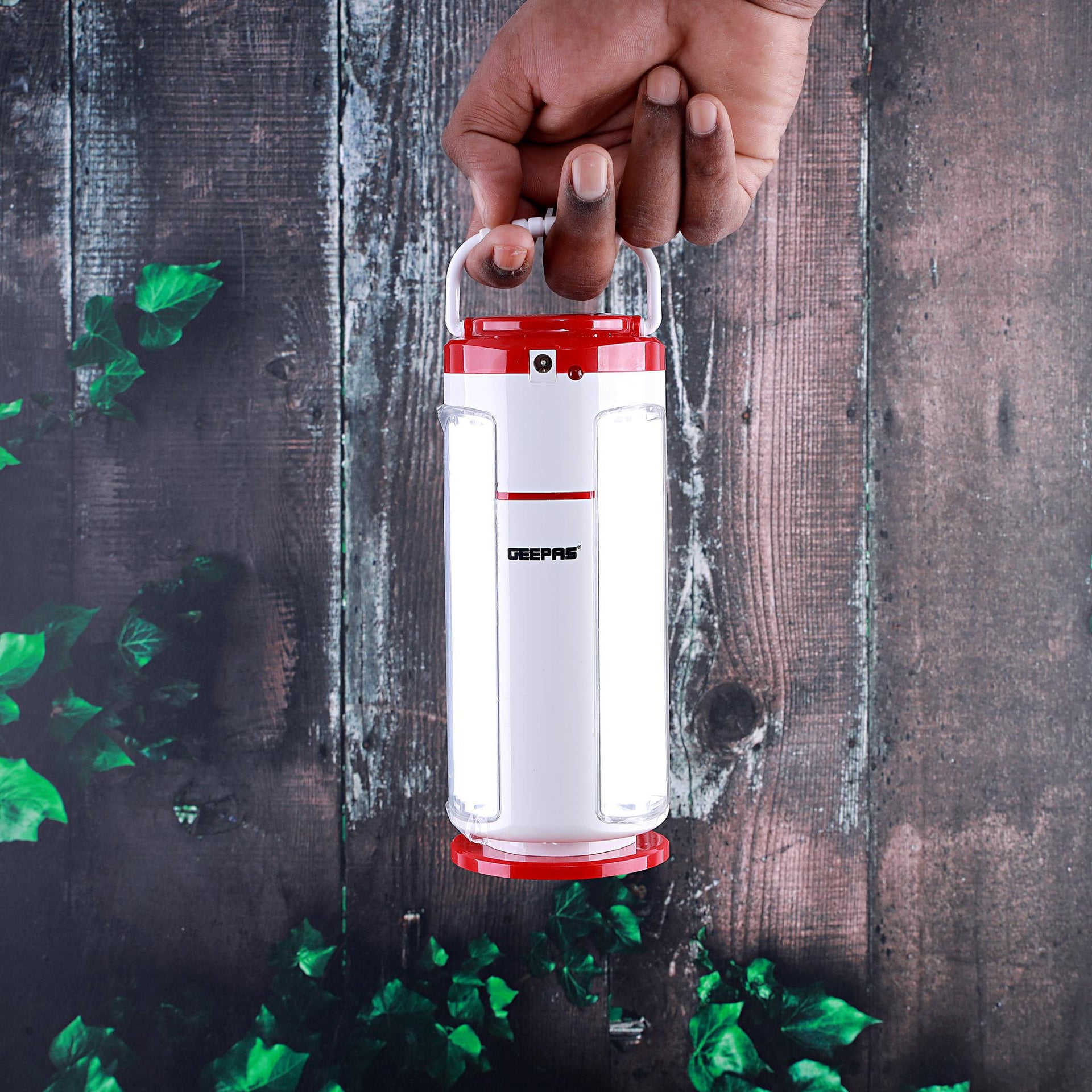 Rechargeable LED Lantern 10W - 54 Super Bright LEDs, 7 Hours Working, GE53023 , Multicolor
