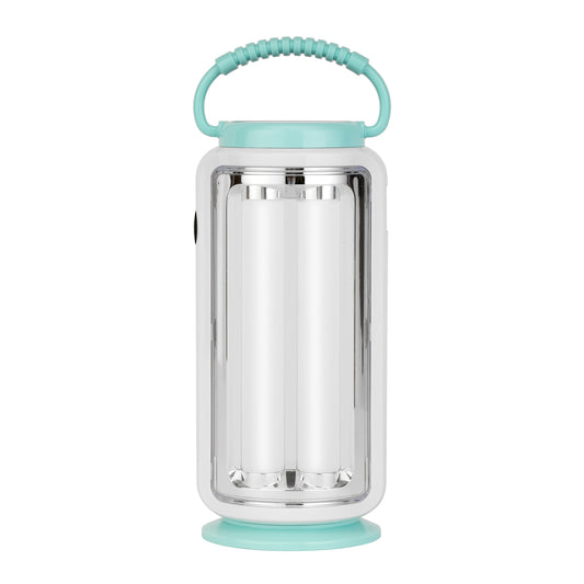 LED Emergency Lantern with Solar Panel / Energy-Efficient, Compact, Portable, and Lightweight Design with Long Operating Time