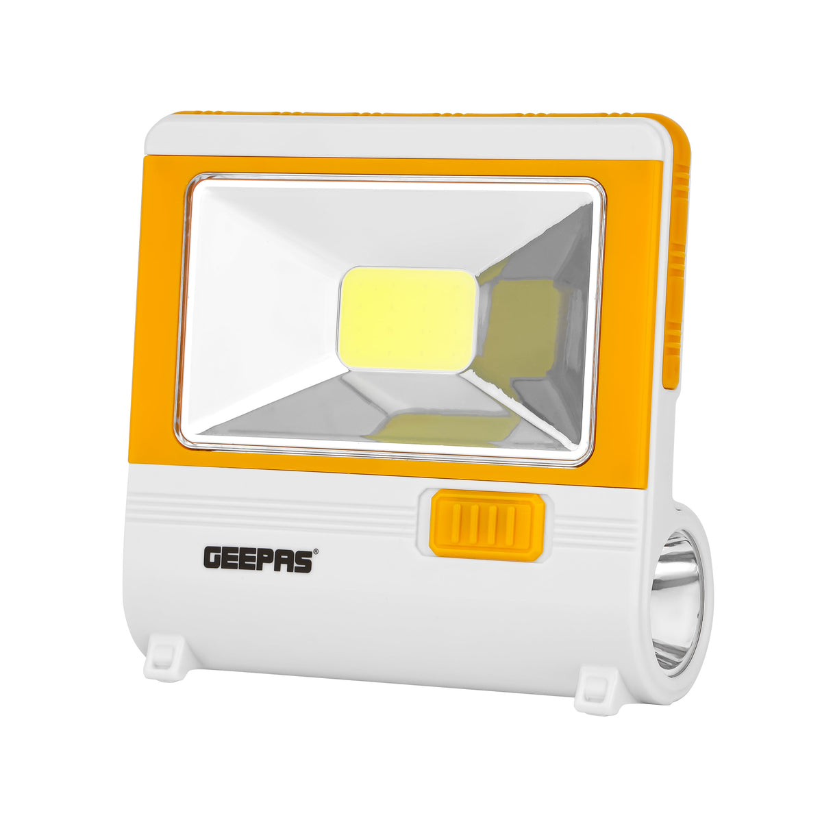 Hi-Power LED Emergency Lantern with Solar Panel,White/Green