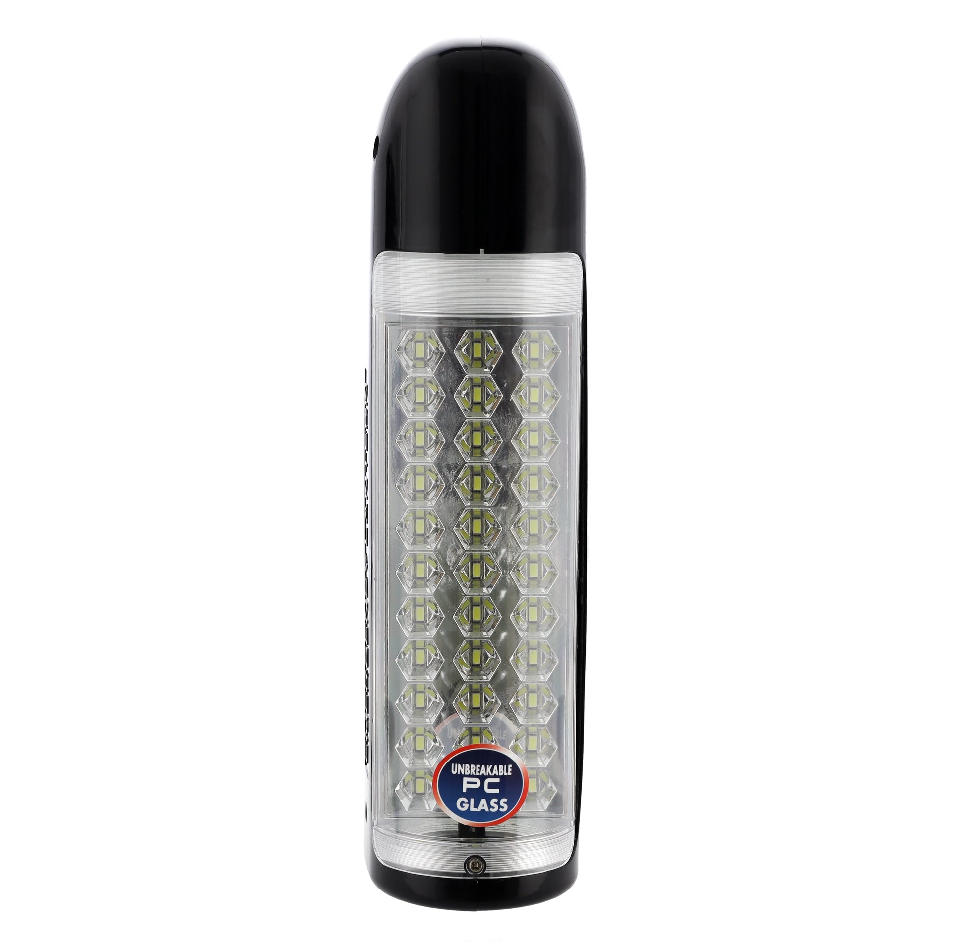 High Power 3D Emergency Lantern, Lead-Acid Battery,  33 PCS 2835SMD LED | Overcharge Protection | Unbreakable PC Glass | Automatic Lighting | USB Output White/Yellow