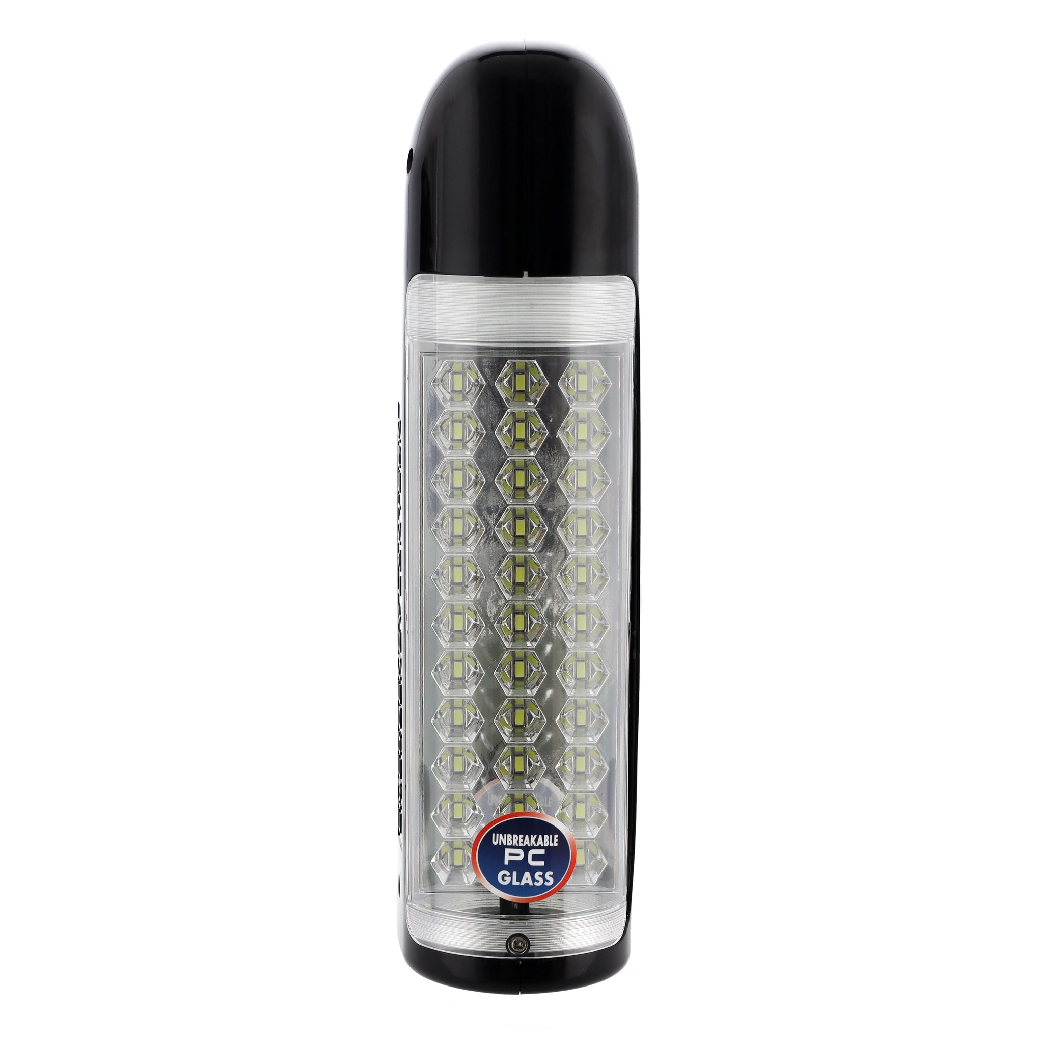 High Power 3D Emergency Lantern, Lead-Acid Battery,  33 PCS 2835SMD LED | Overcharge Protection | Unbreakable PC Glass | Automatic Lighting | USB Output White/Yellow