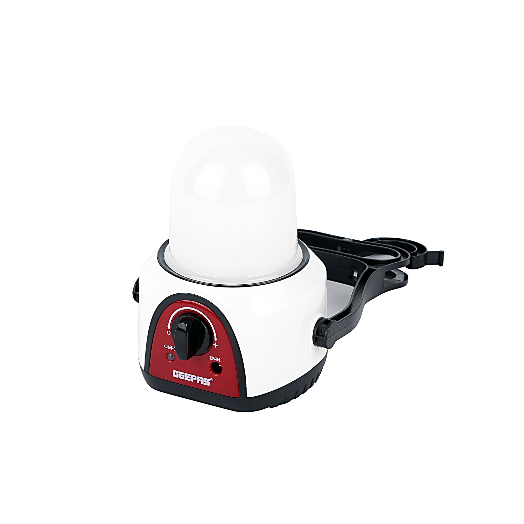 Rechargeable Camping Lantern, 48 Pcs LED Light Dimmer Function - 360 Degree Rotation - Portable, Lightweight, Carry Handle | 2 years warranty White/Red/Black