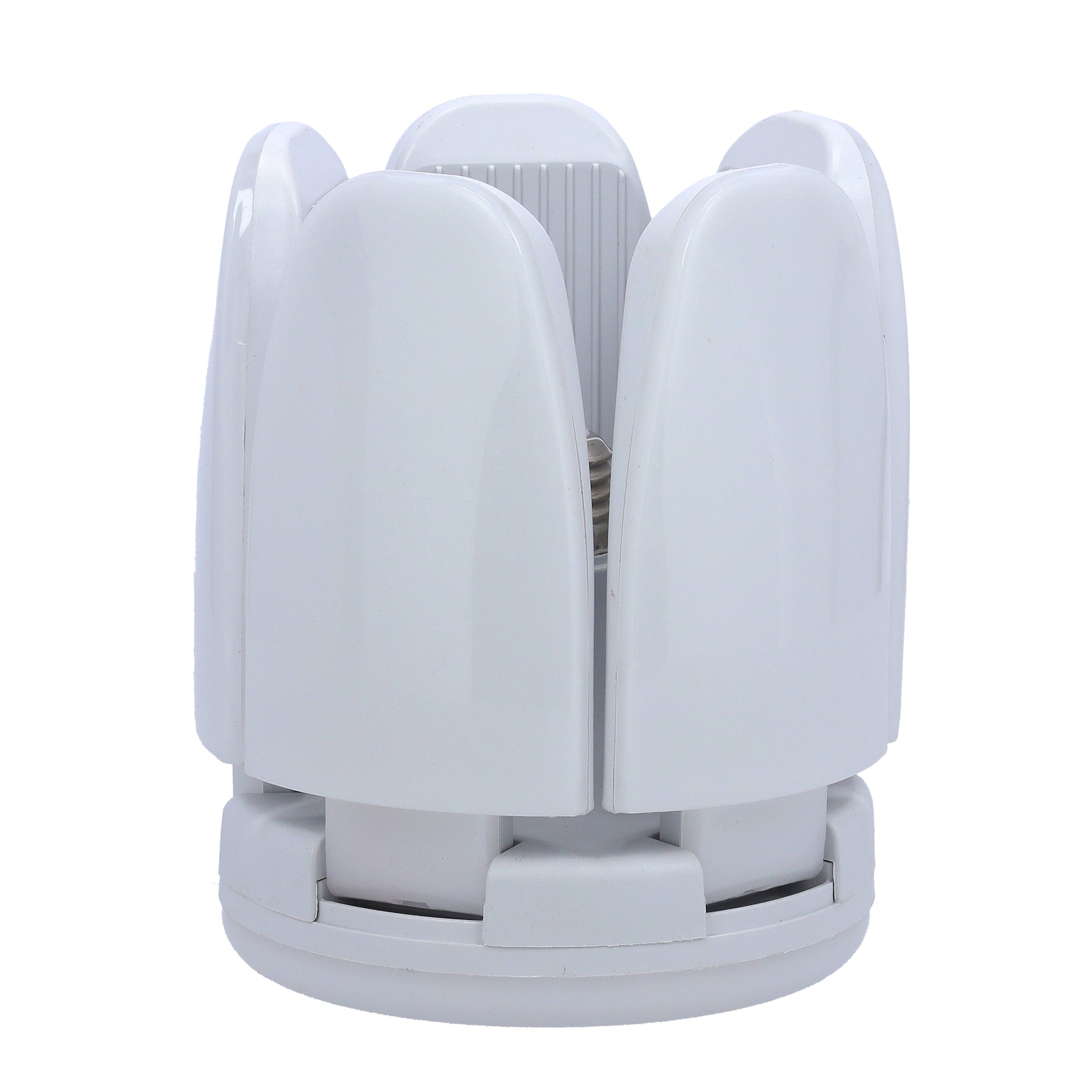 Geepas 5 Leaf Led Folding Lamp - Portable 5 Adjustable Leafs Ceiling Light | 50000 Hours Working Life | Ideal for Garage, Workshop, Hotel, Shops, Restaurants, Office & More | 2 Year Warranty