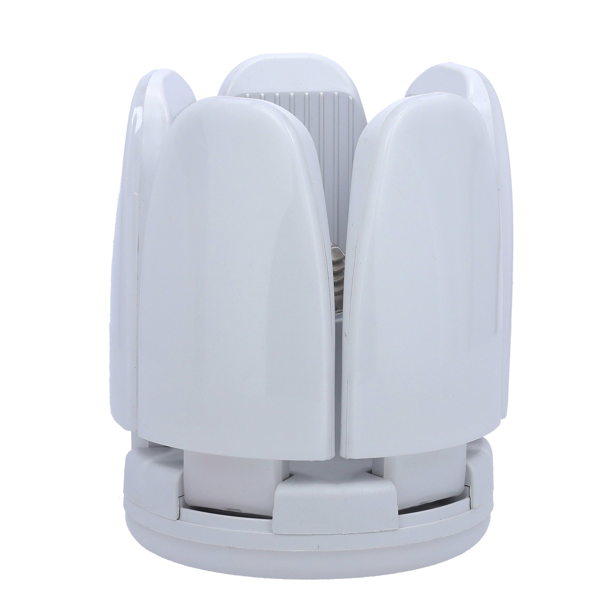 Geepas 5 Leaf Led Folding Lamp - Portable 5 Adjustable Leafs Ceiling Light | 50000 Hours Working Life | Ideal for Garage, Workshop, Hotel, Shops, Restaurants, Office & More | 2 Year Warranty