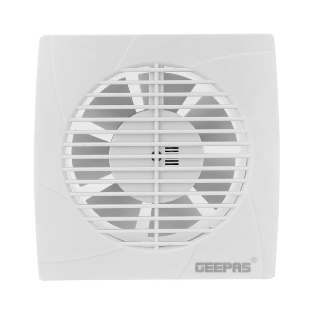 6” Duct Fan, Rust Free, 1600 RPM, ABS Material, Air Volume-150 m3h, Noise 40 dB,  Ideal For Kitchen & Bathrooms 18 W GF21195 White