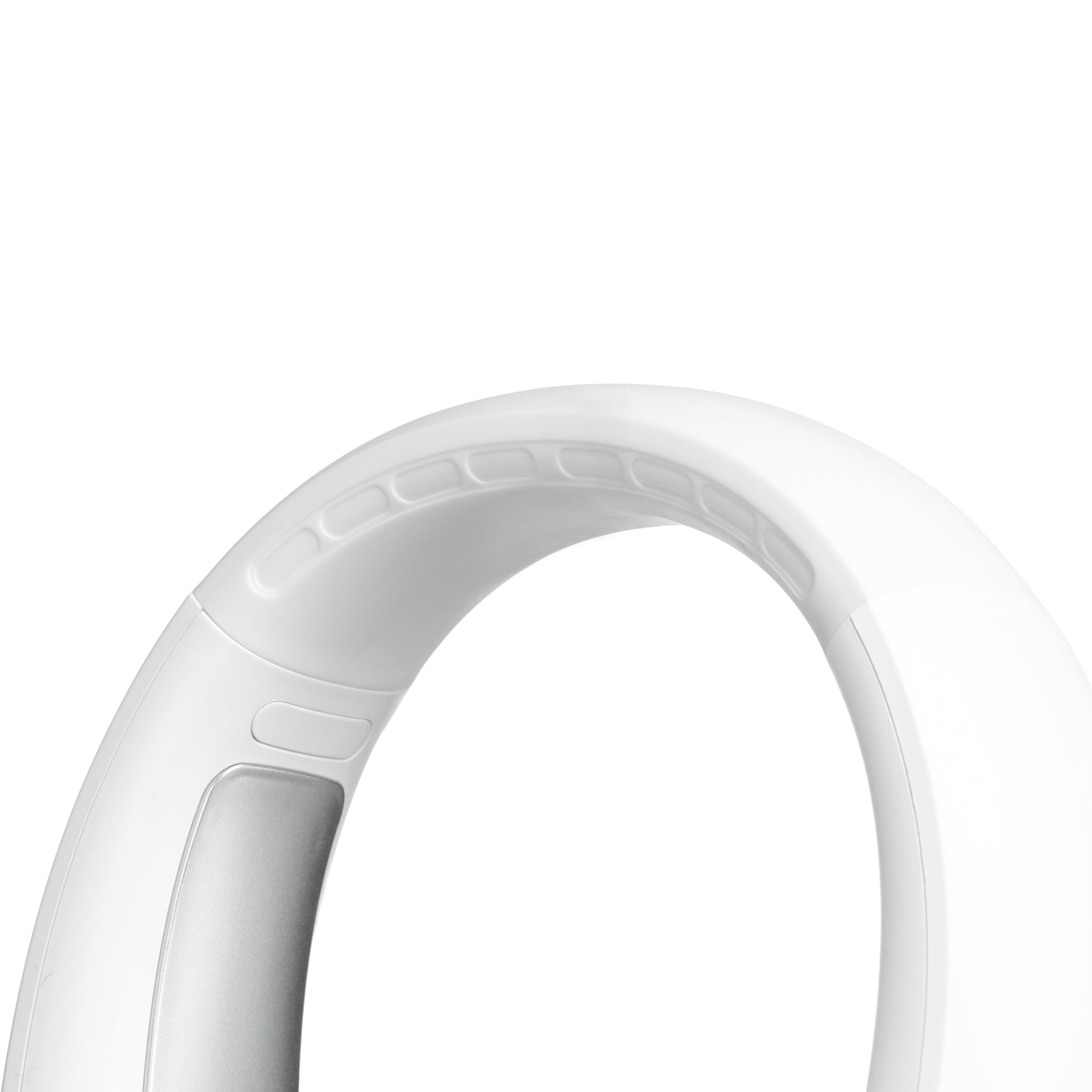 Geepas Portable Neck Fan- GF21227/ 6 Hours Long Working Time, 3 Speed Levels/ Digital Display, Lightweight, Rechargeable for Indoor and Outdoor Use/ Silent, Safe and Secure/ White, 2 Years Warranty