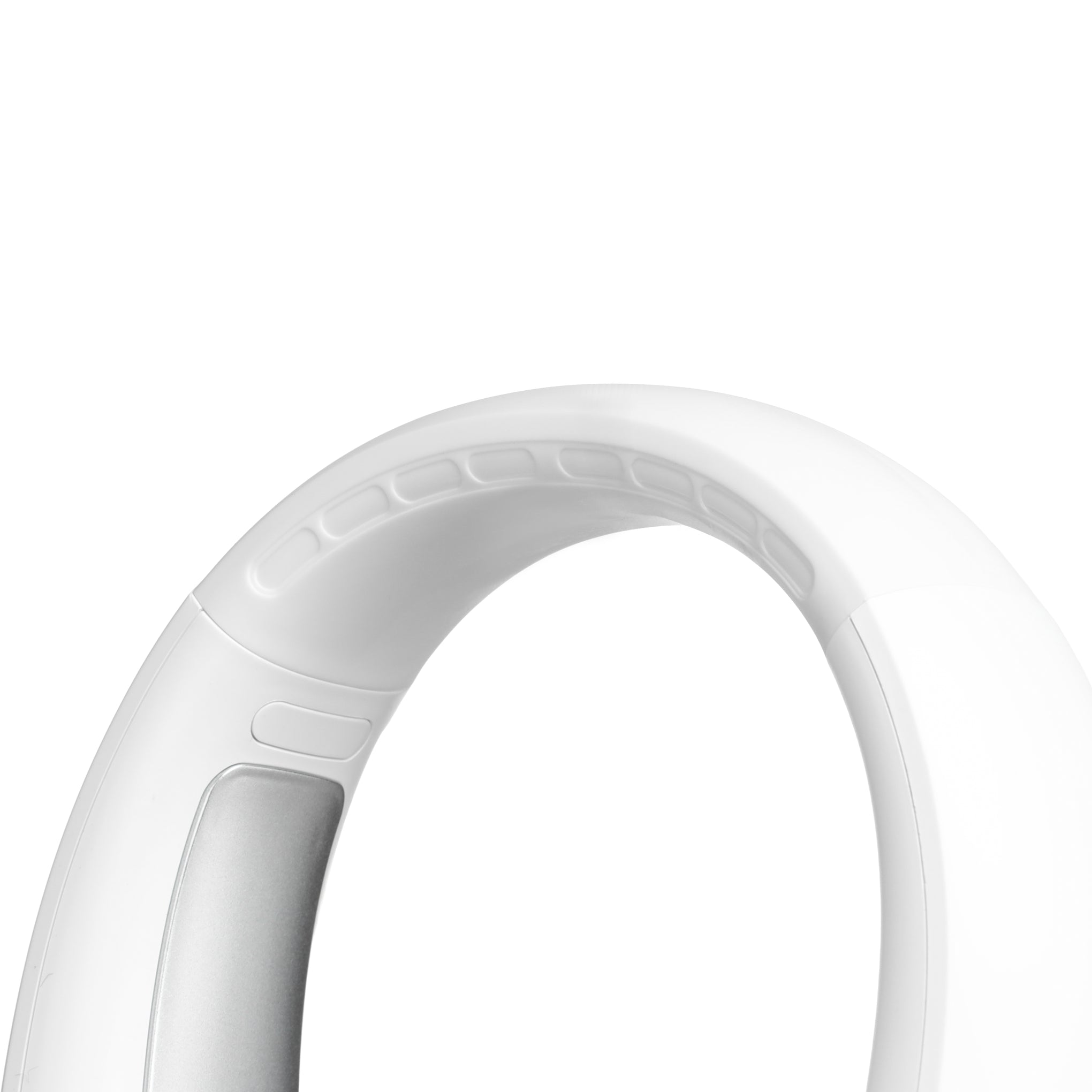 Geepas Portable Neck Fan- GF21227/ 6 Hours Long Working Time, 3 Speed Levels/ Digital Display, Lightweight, Rechargeable for Indoor and Outdoor Use/ Silent, Safe and Secure/ White, 2 Years Warranty