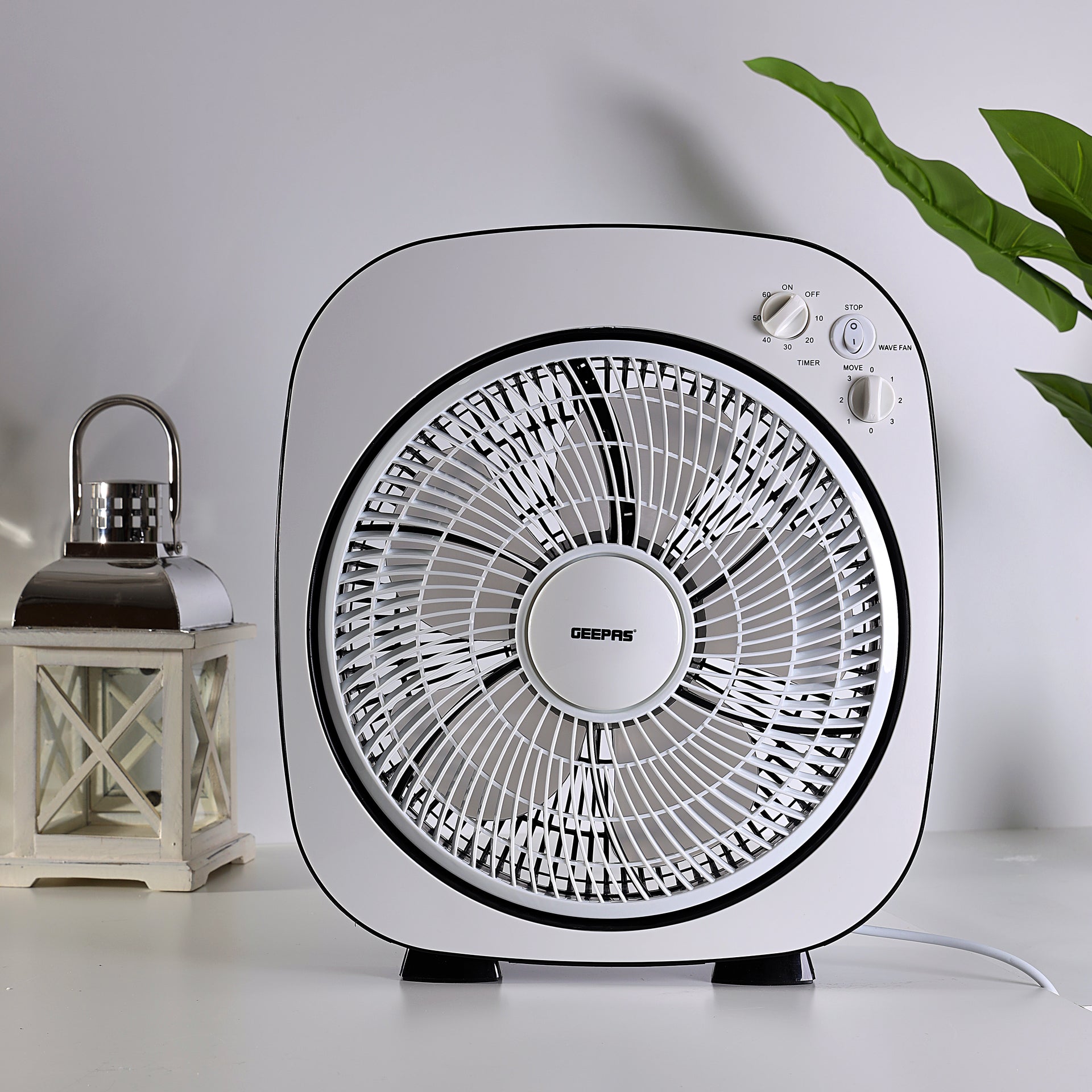 12-Inch Box Fan GF926 Grey