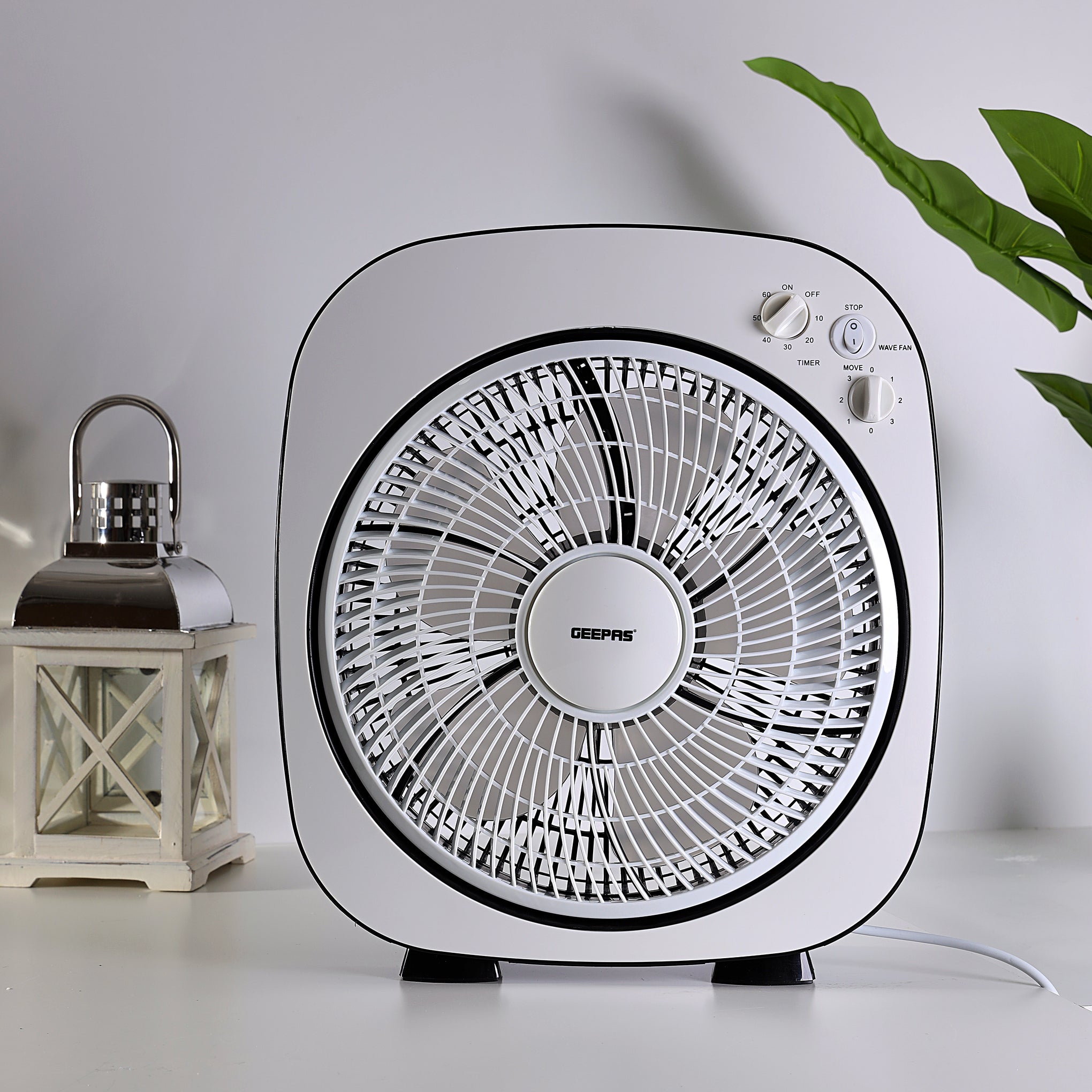 12-Inch Box Fan GF926 Grey