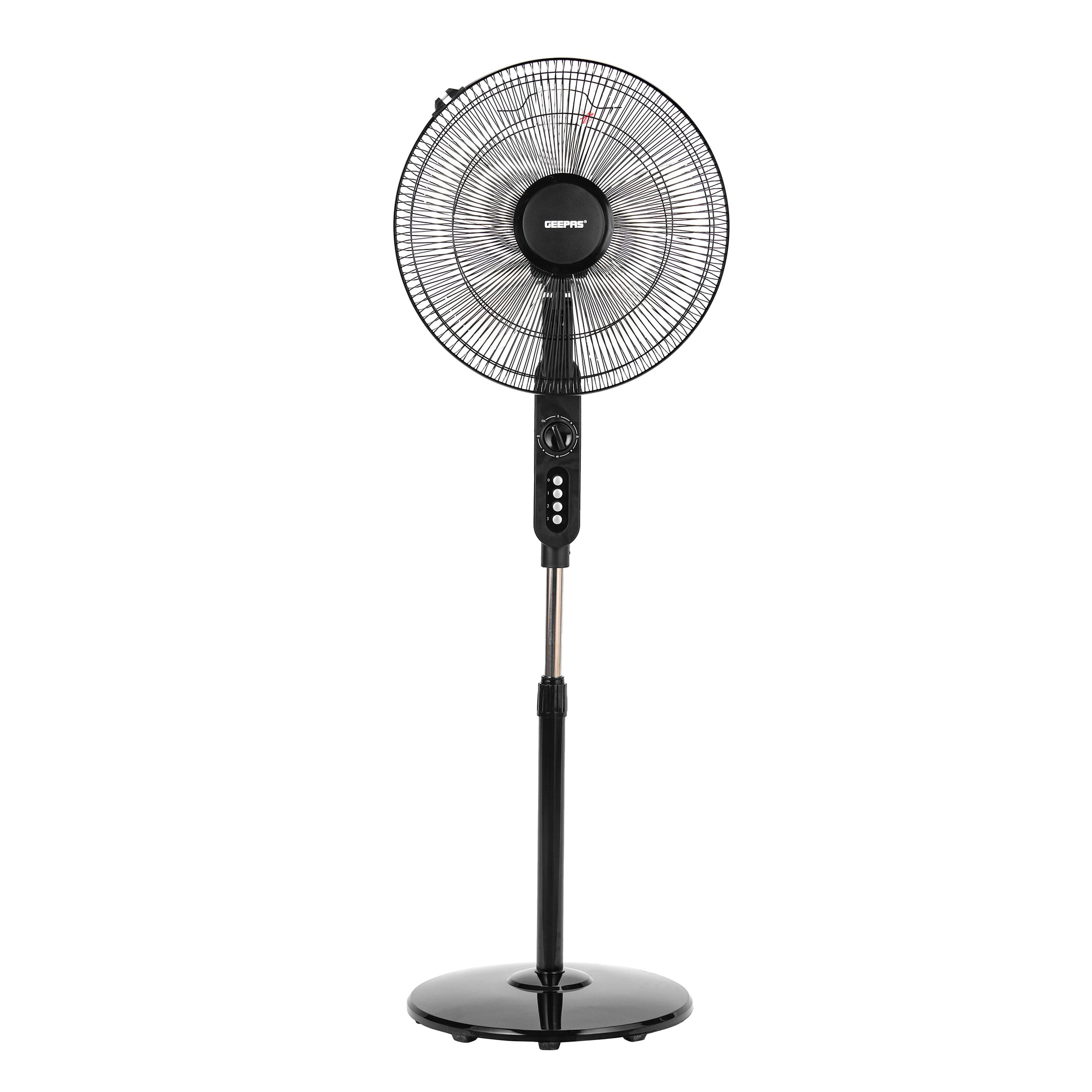 Geepas 16 Inch Stand Fan Gf9488, Black