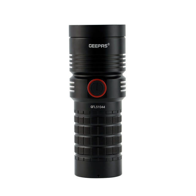 Waterproof 25W High-Power LED Flashlight & Power Bank (Aluminum, Protected Circuit)