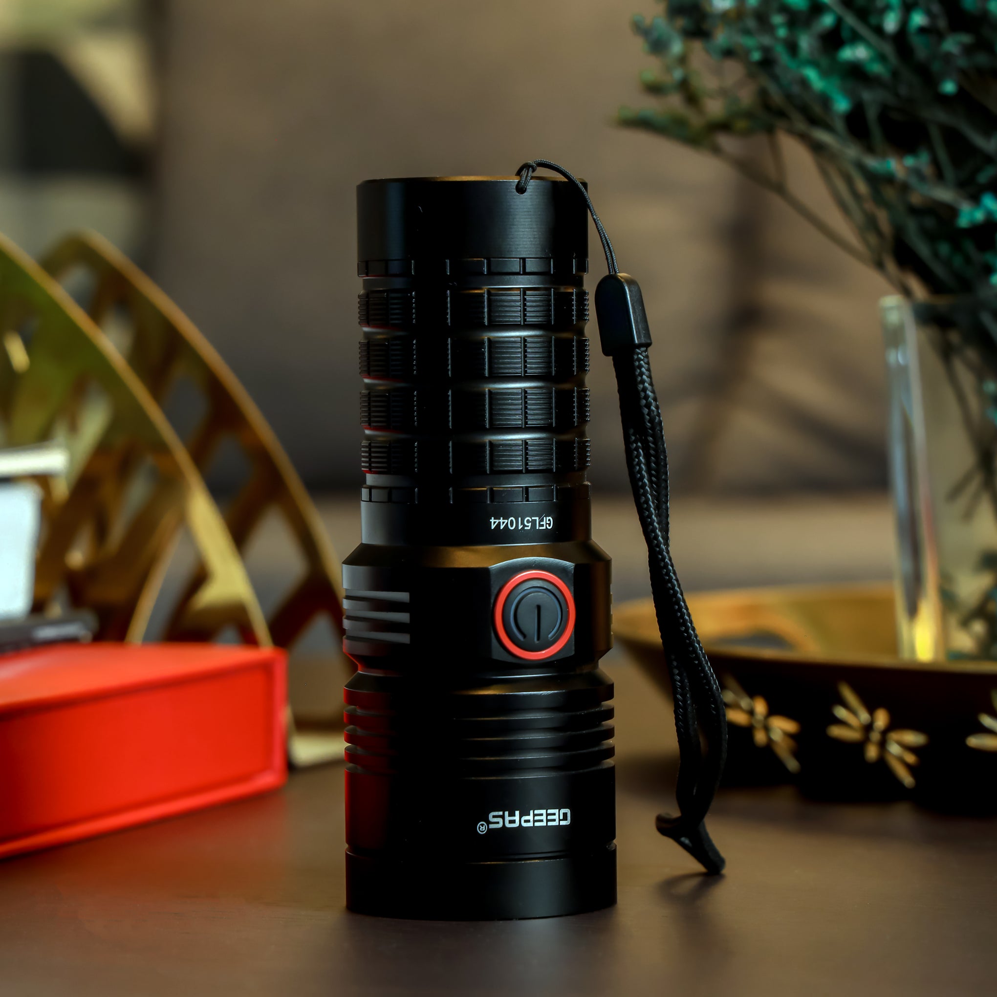 Waterproof 25W High-Power LED Flashlight & Power Bank (Aluminum, Protected Circuit)