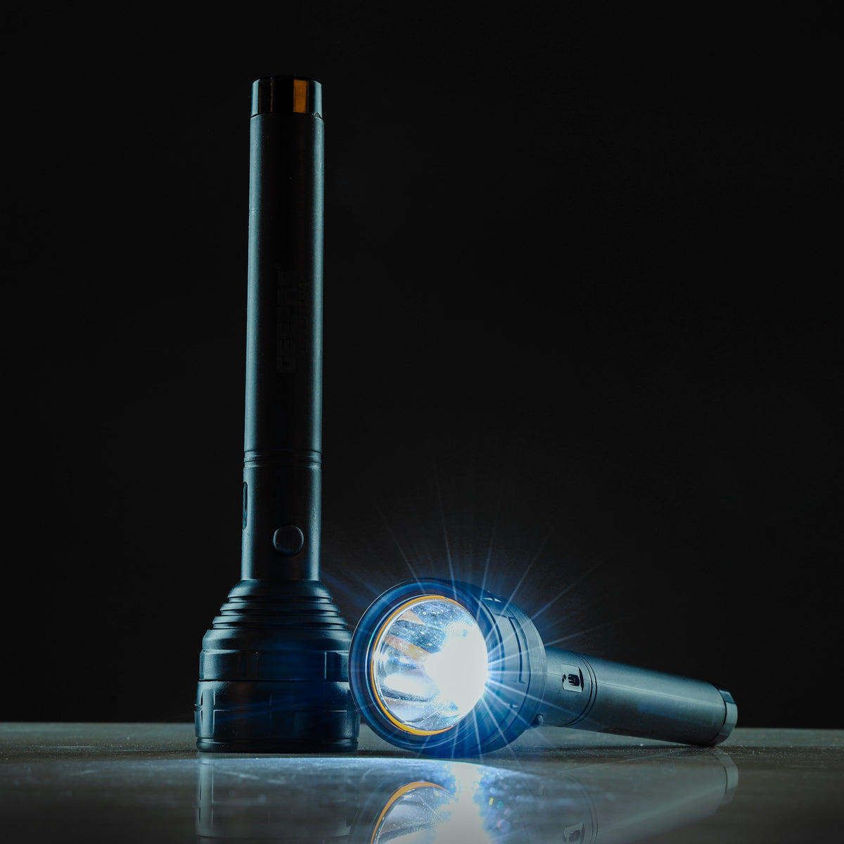 3 in 1 rechargeable LED flash light with 3000mAh lithium battery