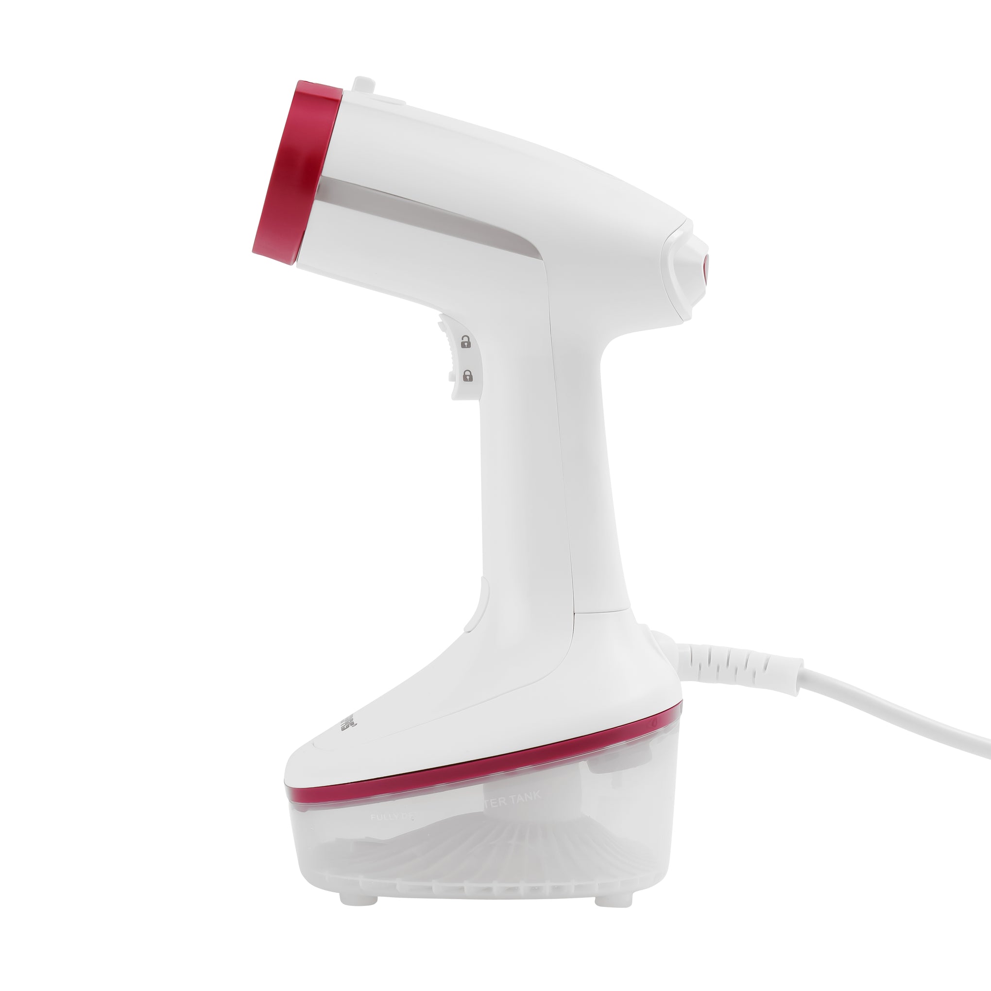 Handheld Garment Steamer , Fast Heating with Auto Shut-Off| Suitable for All Kinds of Fabric and Safe for Delicate Fabrics| Equipped with Ceramic Head and Detachable Water Tank| 2 Years Warranty 0.2 L 1630 W GGS25021 White, Grey, Red