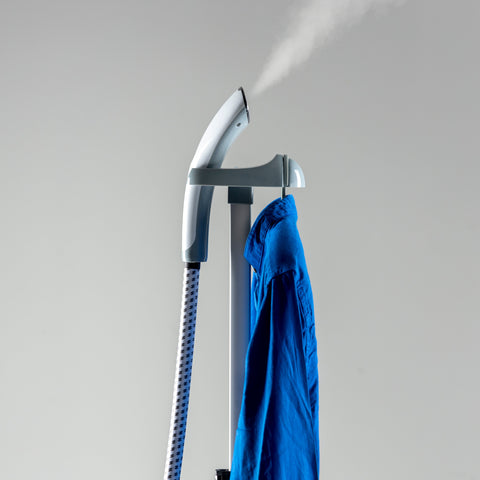 Garment Steamer, Thermostat Protection, GGS25033 - 1.3L Water Tank, Powerful Steam, Aluminium Pole, Heating Time: 35-45 Seconds, 11 Positions