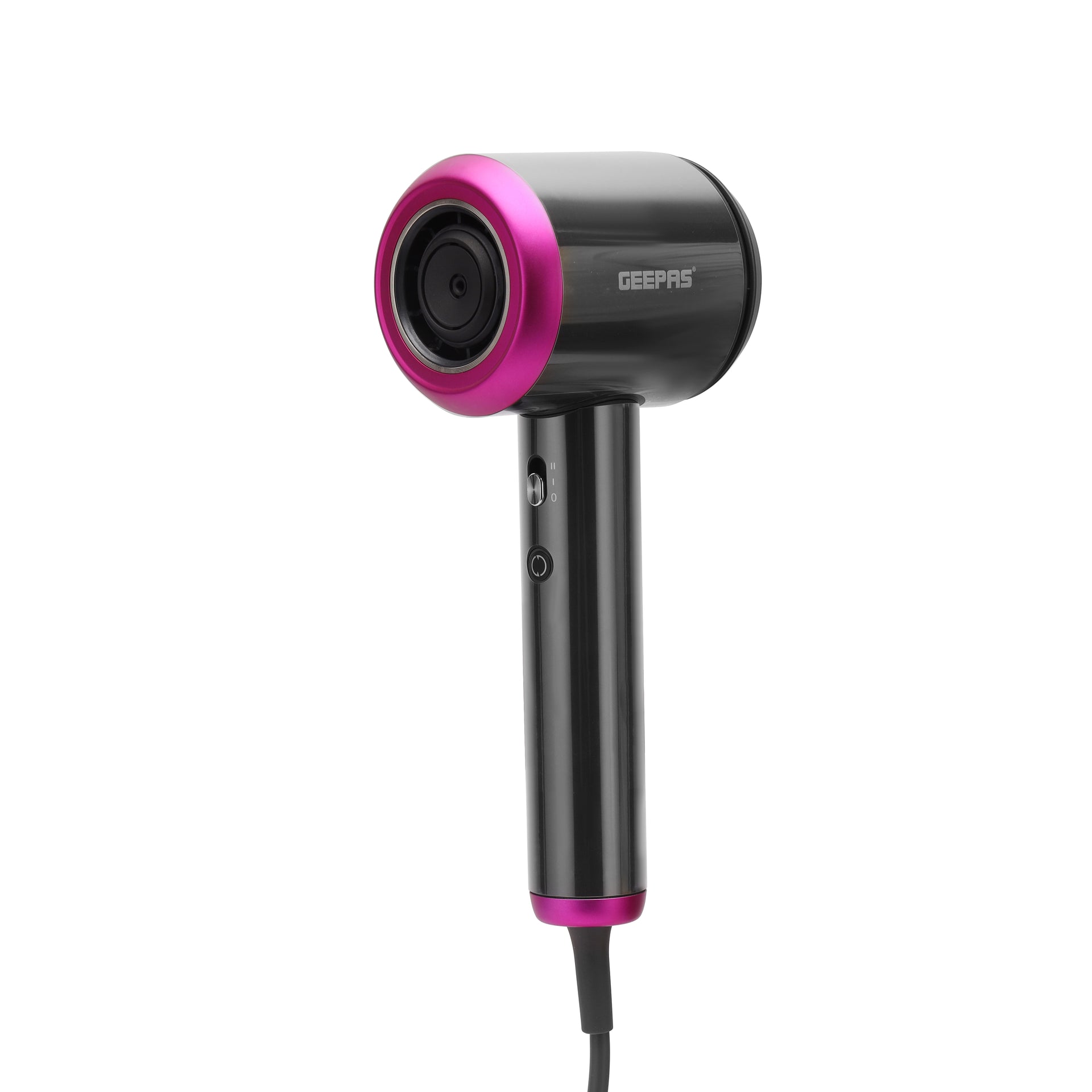 1800 W Hair Dryer High Speed and Turbo Function, GH86065, Black/Purple