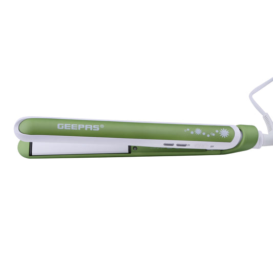 Ceramic Hair Straightener Green