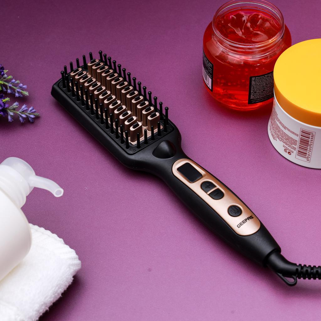 Ceramic Hair Brush with Digital Temperature Control - GHBS86037