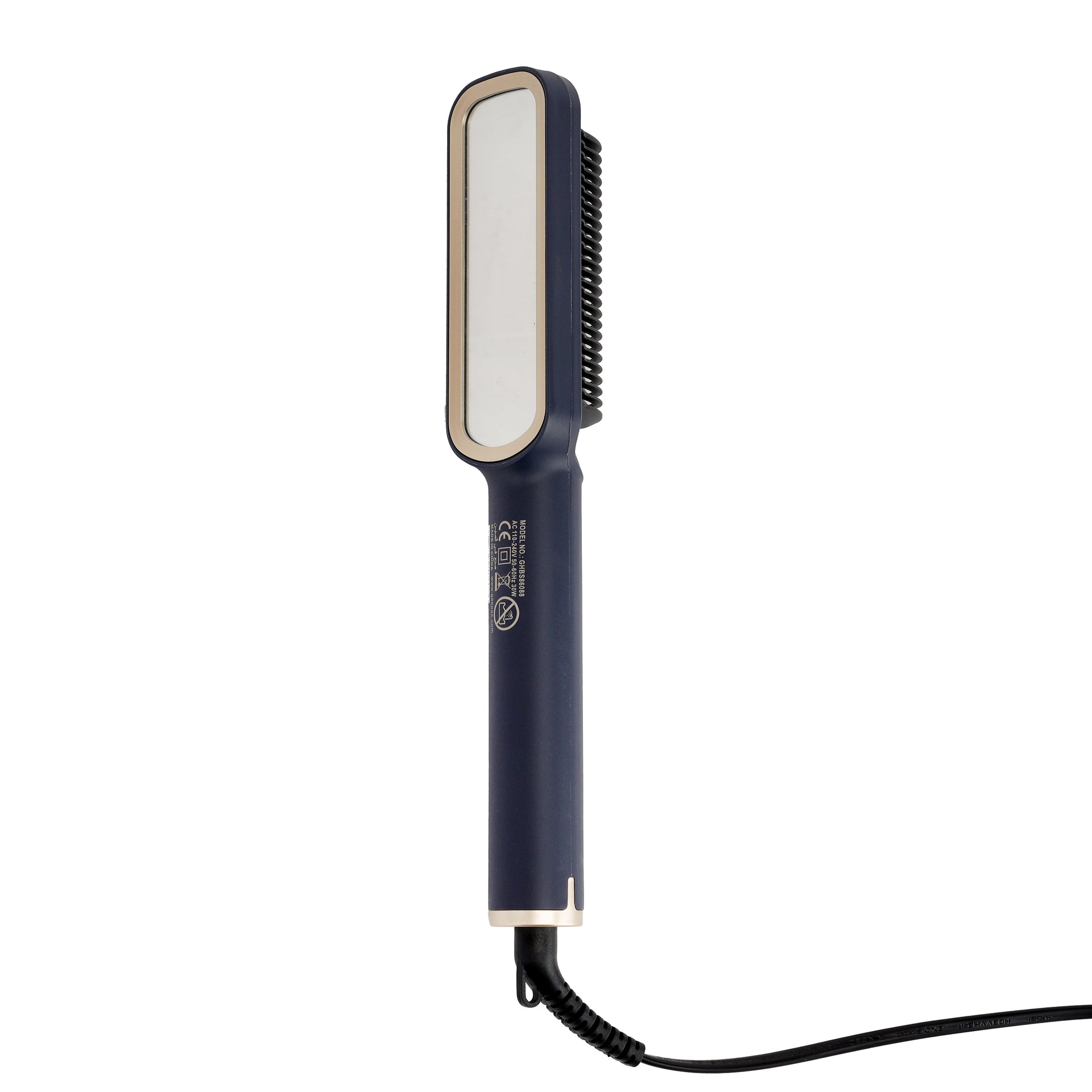 Geepas Hair Straightening Brush with Ceramic Plates and LED Display