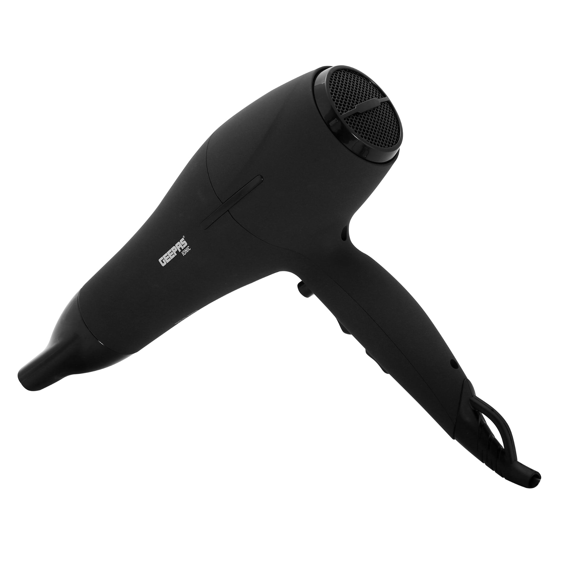 Professional 2200W Ionic Hair Dryer - High Speed Quiet Blow Dryer with 3 Heat & 2 Speed Settings, Cool Shot, Concentrator Nozzle & Hanging Hook - Perfect for Salon & Home Styling Black