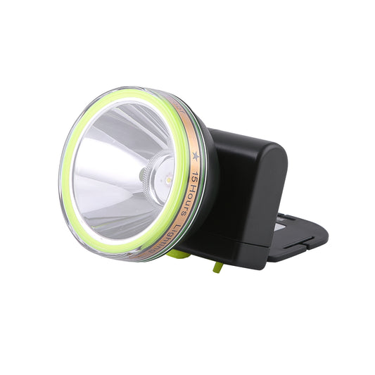 Rechargeable Water Proof LED Head Lamp - 15 Hours Working Time with 4000 mah Battery | Adjustable Headband
