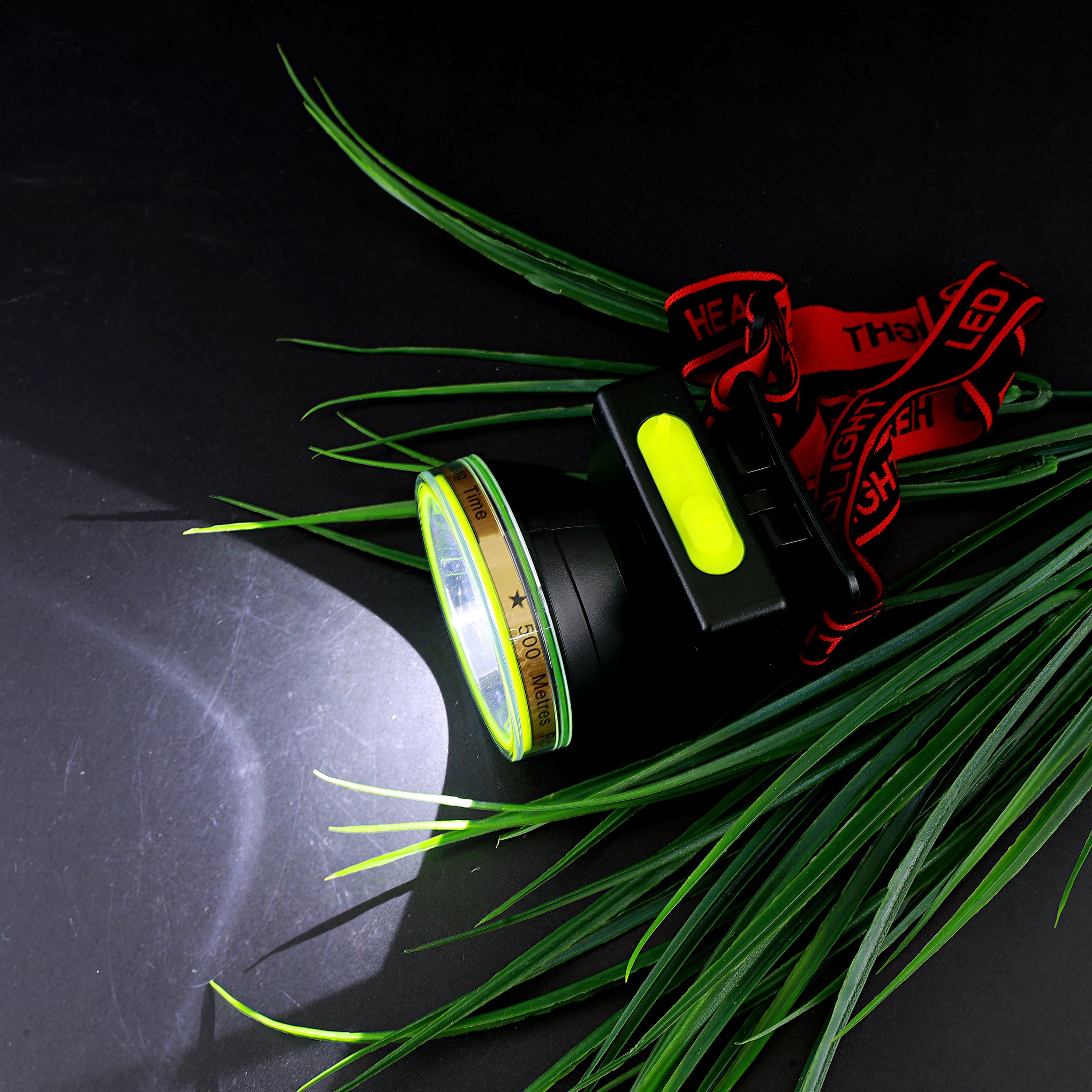 Rechargeable Water Proof LED Head Lamp - 15 Hours Working Time with 4000 mah Battery | Adjustable Headband