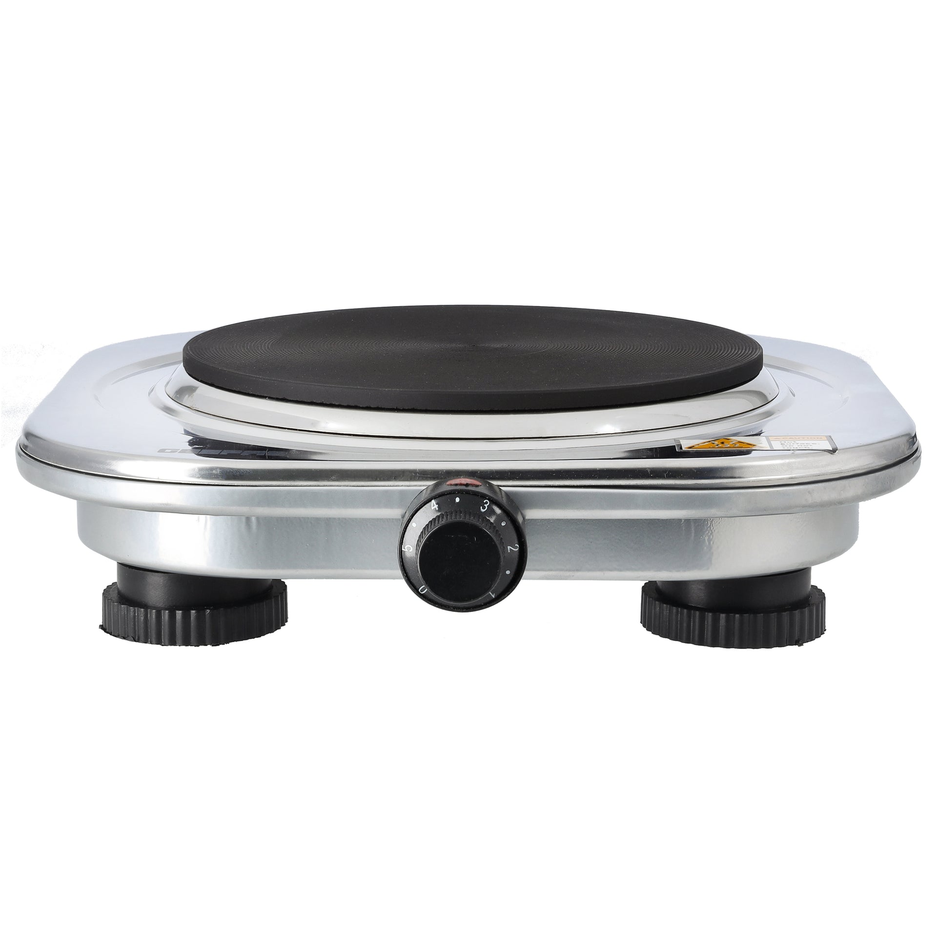 Stainless Steel Single Hot Plate With Indicator Light And Adjustable Temperature Control 1500.0 W GHP32023 Silver/Black