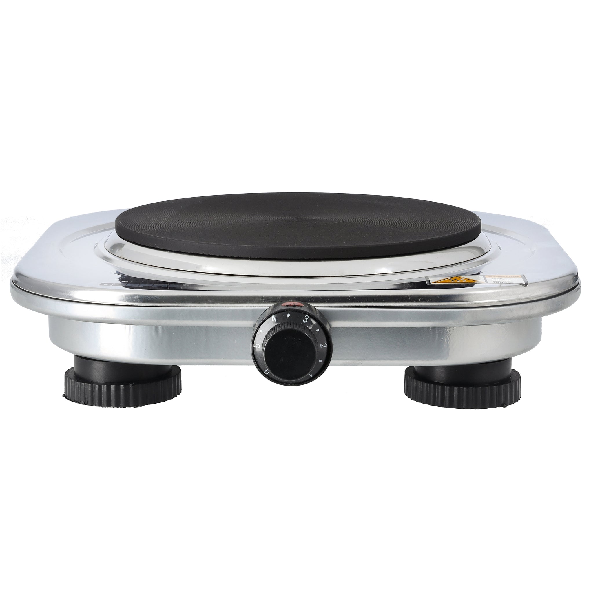 Stainless Steel Single Hot Plate With Indicator Light And Adjustable Temperature Control 1500.0 W GHP32023 Silver/Black
