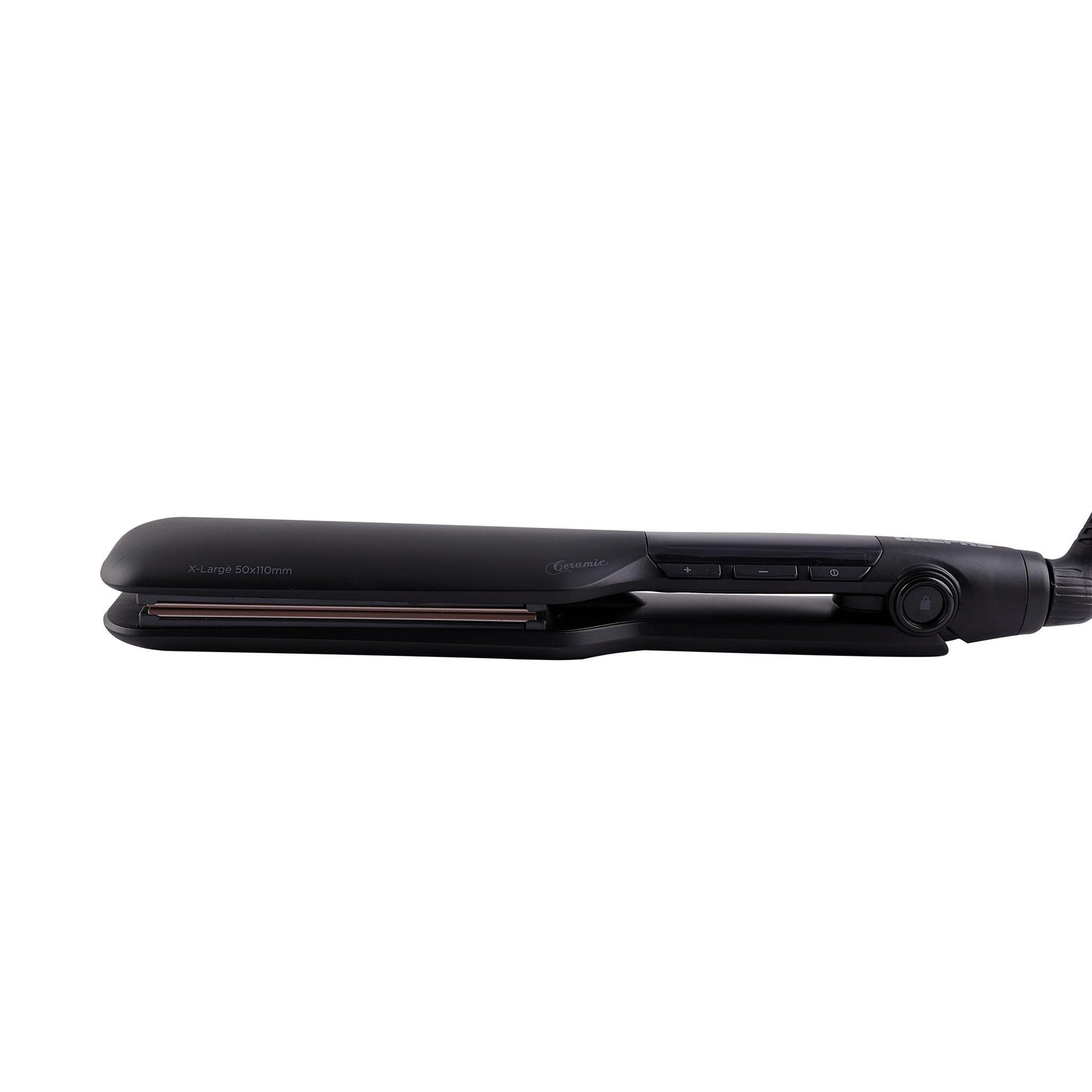 Geepas GHS86005 Ceramic Straight 230 Degree Hair Straighteners | Easy Pro Wide Ceramic Floating Plates with Max Temperature 230C | Digital LCD Display & 1 Hour Auto-Off Function | 2-Year Warranty