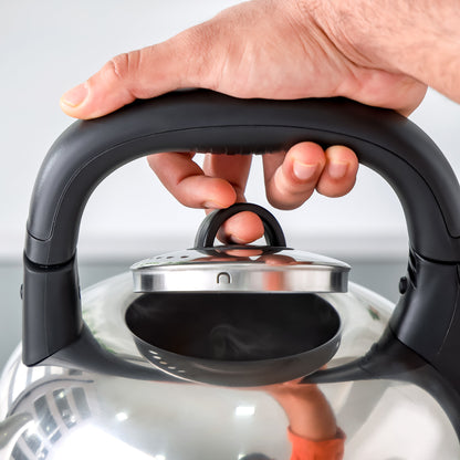 4.2L Traditional Arabic Electric Kettle - 304 Food Grade Stainless Steel, 360° Cordless Rotation Design, Large Capacity Dallah Style 4.2 L 2400 W GK38024 Silver