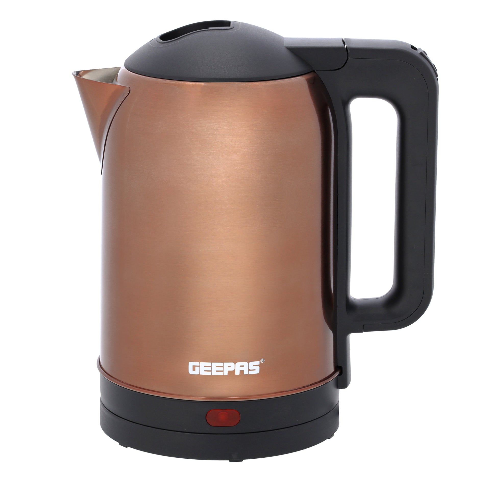 Quick Boil Stainless Steel Water Kettle | Auto Shut-Off | Boil-Dry Protection | Tea-Coffee Maker 1.8 L 1500 W GK38053 Brown
