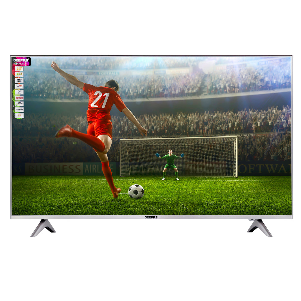 32 Inch HD Smart LED TV With Remote Control, HDMI And USB Ports, Head Phone Jack, PC Audio In ,Wi-Fi, Android 14.0 With E-Share,YouTube Etc GLED3202SCHD Black