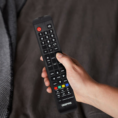 تلفزيون ذكي 50 بوصة فائق الدقة 4K بنظام أندرويد 11.0، نحيف، شاشة LED، مع جهاز تحكم عن بعد، منافذ HDMI وUSB، واي فاي، وكفاءة في استهلاك الطاقة، GLED5023SXUHD، لون أسود