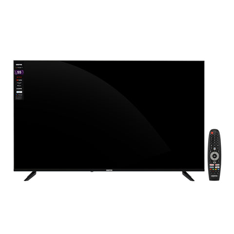 55-Inch 4K Ultra HD Smart Google TV: Built-in Chromecast, Dolby Audio, Voice Remote, & Wi-Fi Screen Share | Premium HDMI/USB Ports