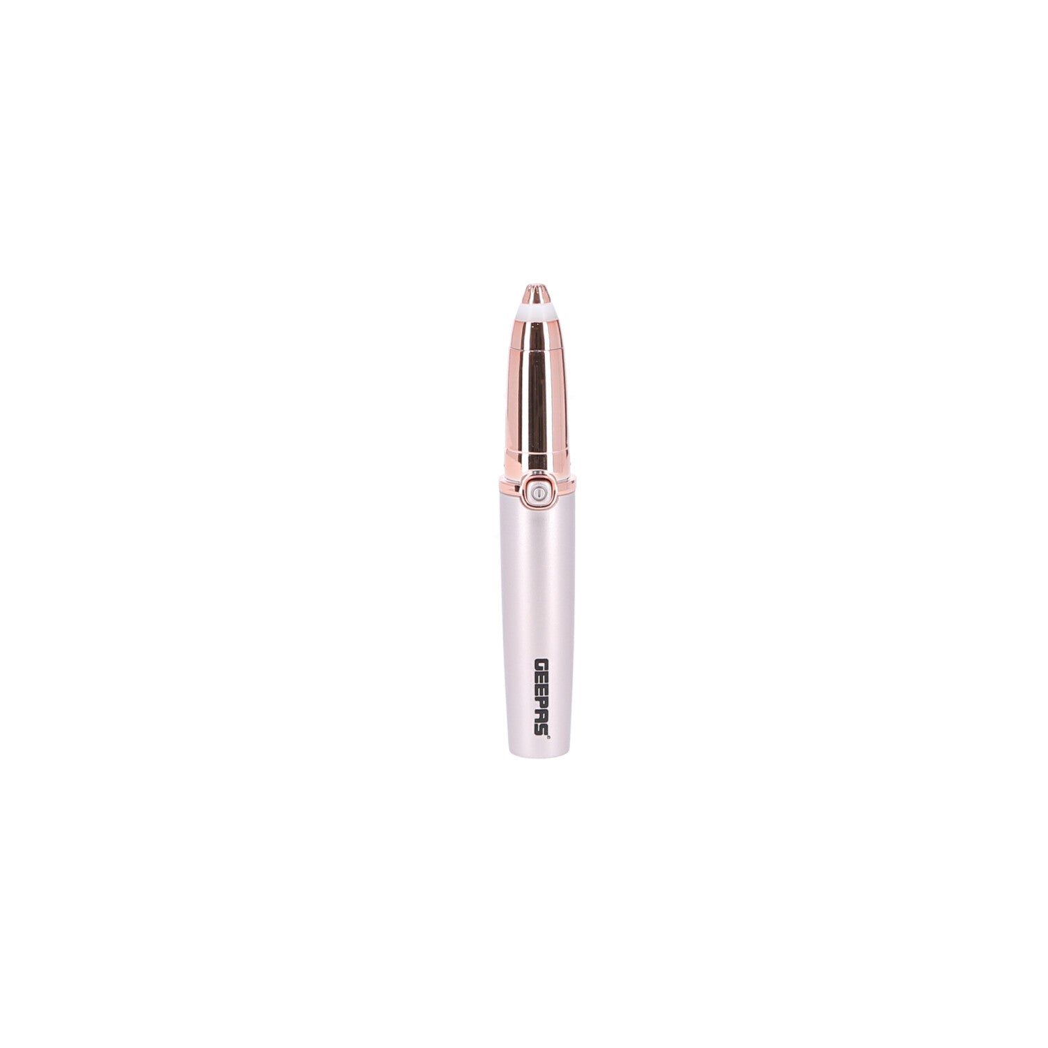 Eyebrow Trimmer- GLS86040, Ergonomic Design With Precision Tip And Comfortable Grip, Equipped Built-In Light Indicator Rose Gold 9.2cm