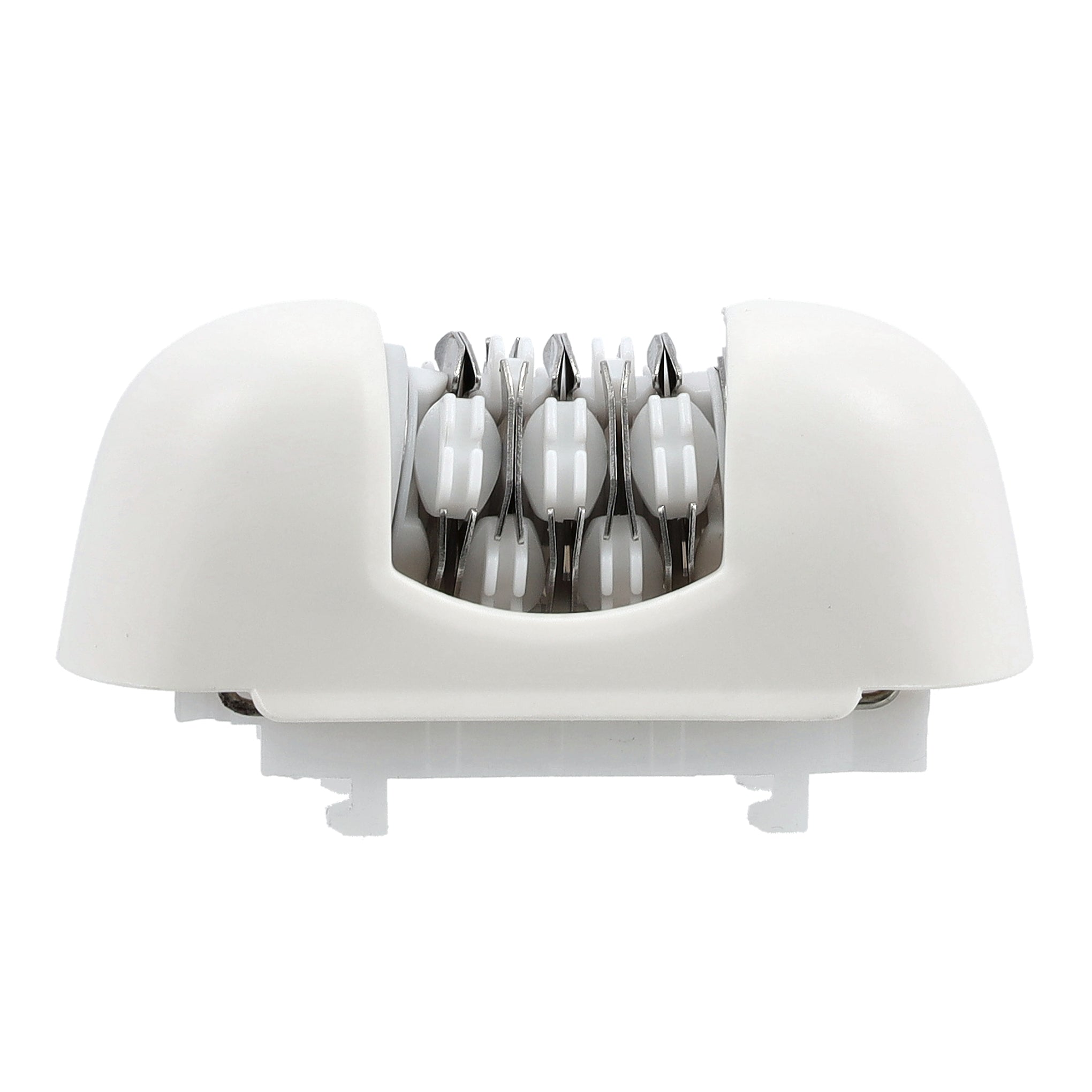 Geepas 4-in-1 Rechargeable Ladies Epilator Set- GLS86059| 2 Speed Setting, Hair Shaver Head, Callous Remover Fine Head | Li-Ion 600mAhx1 Battery Operated, Perfect for Face, Armpit, Leg and Body