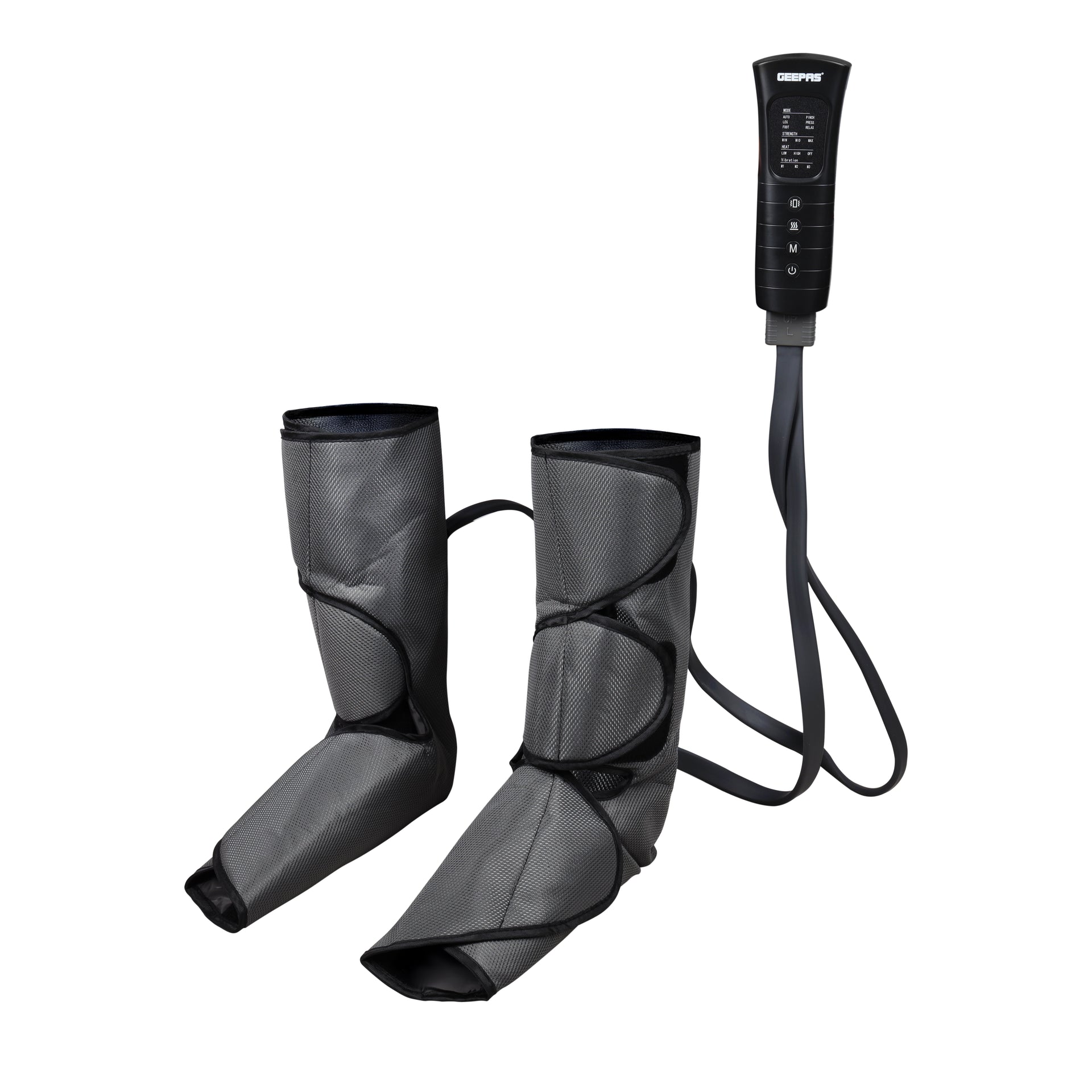 Foot and Calf Massager with 6 Modes, Heat & Vibration, All-Around Massage for Athletes, Seniors, Relaxation, Deep Tissue & Acupressure