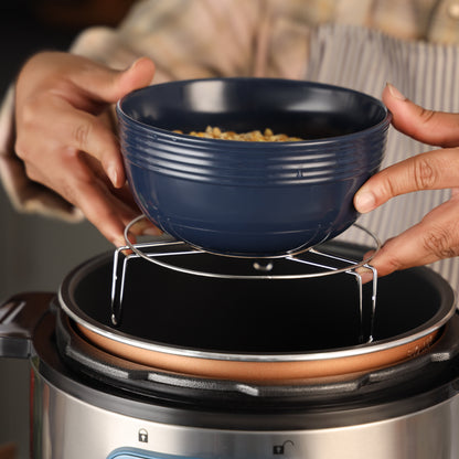 D digital Multi Cooker with MD Touch Control Panel, 12 Cooking Programs, Cook and Warm Modes, Faster Cooking and Energy Efficient, Perfect for Preparing Meat, Rice, Vegetable 6 L 1000 W GMC35053 Silver/Black