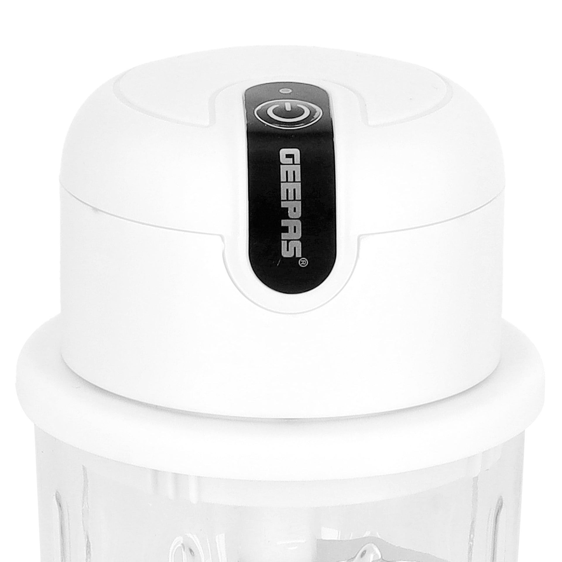 Geepas 30W USB Rechargeable Mini Chopper with 2 Stainless Steel Blades, 300 ml capacity