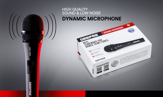 Wireless Microphone GMP3906 Black/Silver