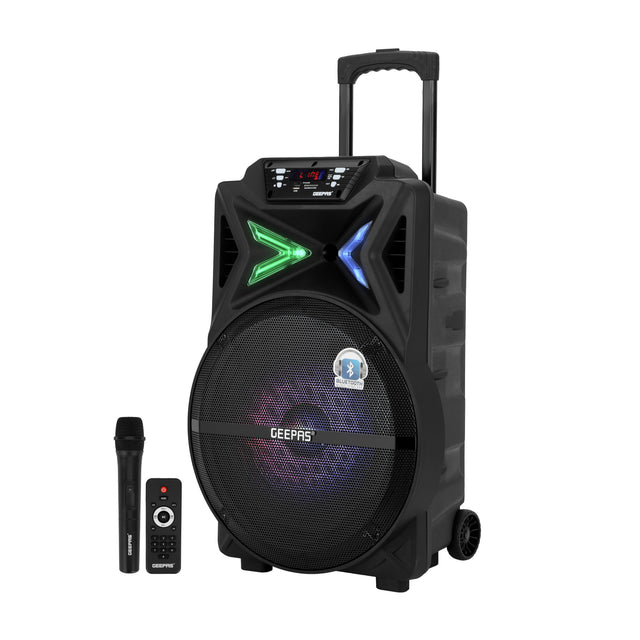 Rechargeable Trolley Bluetooth Speaker GMS11131 Black