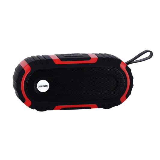 Waterproof Bluetooth Speaker Black/Red