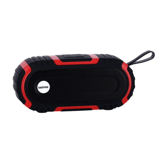 Waterproof Bluetooth Speaker Black/Red