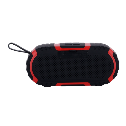 Waterproof Bluetooth Speaker Black/Red