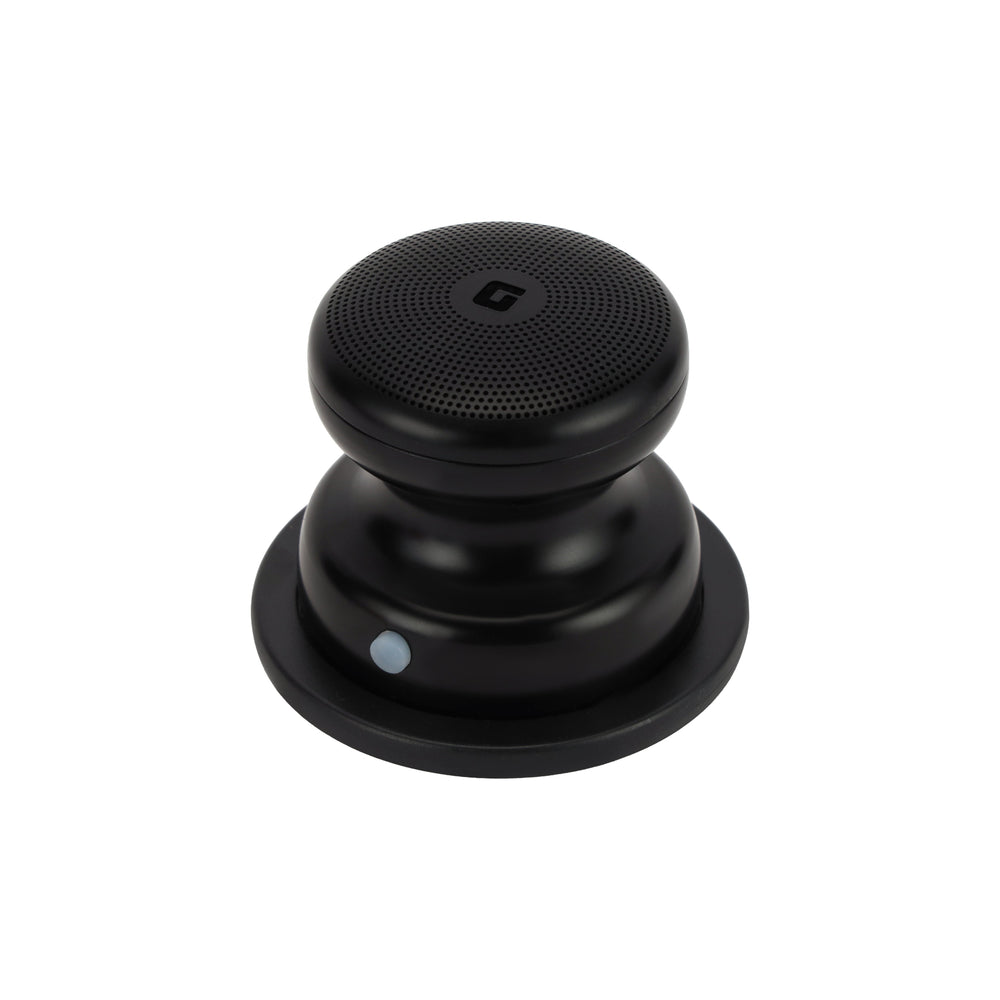 Mini Waterproof Magnetic Bluetooth Speaker | with IPX7 Rating, TWS Function, 5 Hours Playtime | Powerful Sound & USB Type-C Charging | Compact & Portable | GMS11196 Black